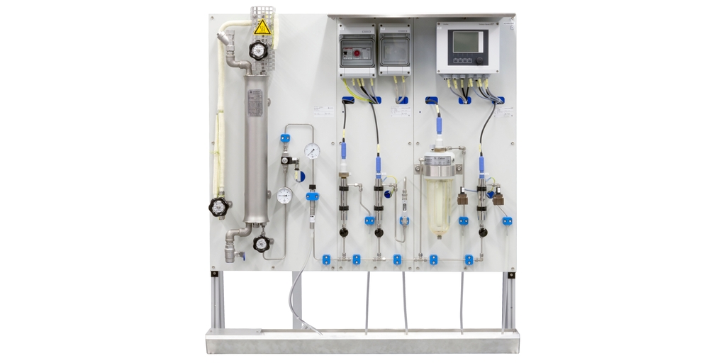 Modular SWAS panel solution for a reliable and safe monitoring of water and steam circuits.